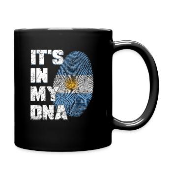 ADN drapeau argentin Argentine - Mug uni - noir - Droite