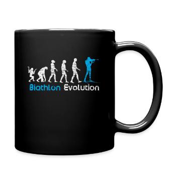 Cadeau de sports d'hiver Biathlon Evolution - Mug uni - noir - Droite