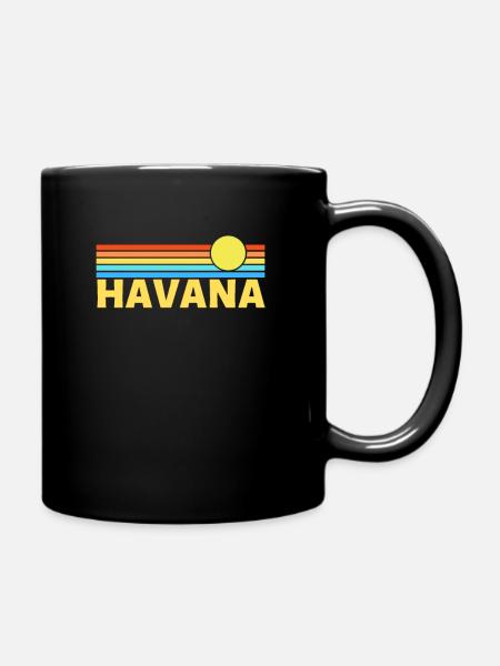 Havana Havanna - Full Colour Mug - black