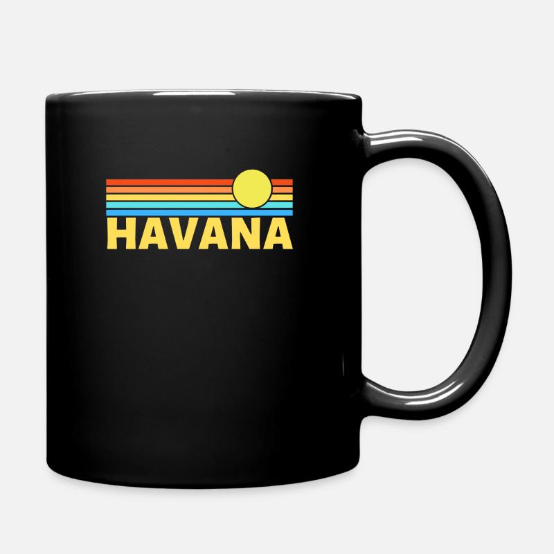 Havana Havanna - Full Colour Mug - black