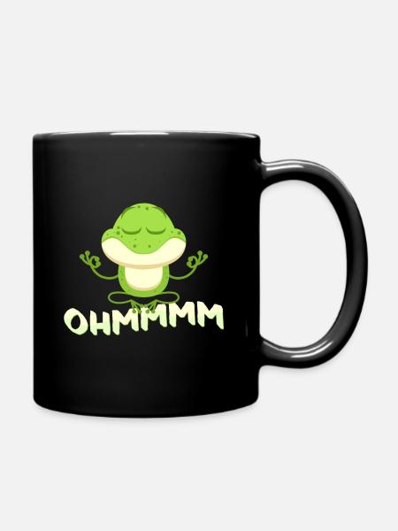 grenouille - Mug uni - noir
