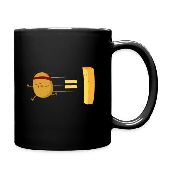 potato - Full Colour Mug - black - Right