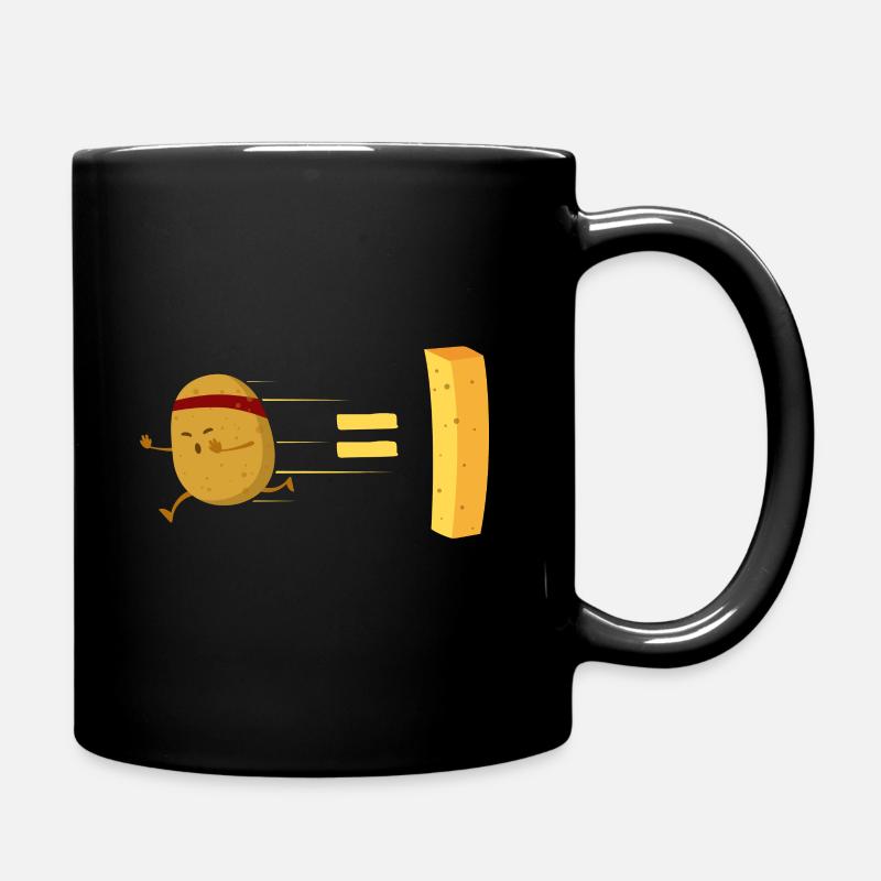 Kartoffel - Tasse einfarbig - Schwarz
