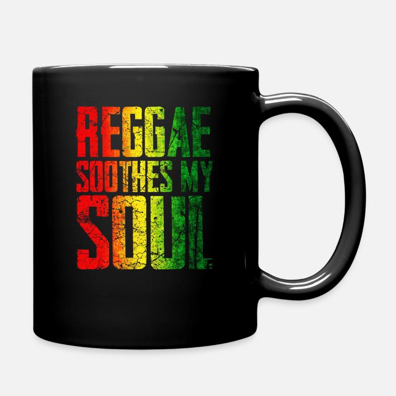 Musique reggae - Mug uni - noir