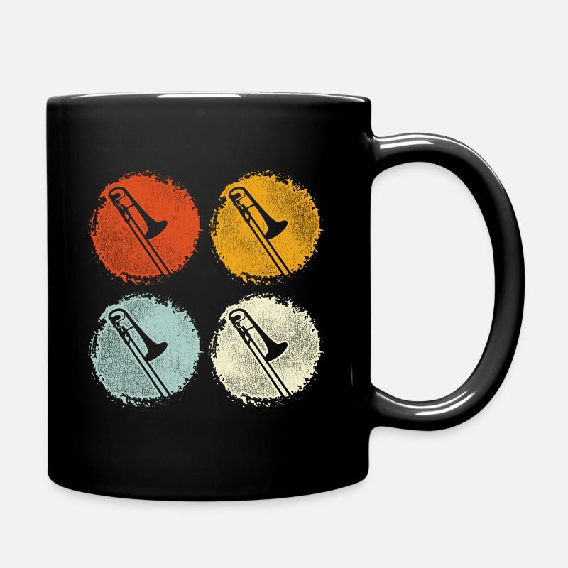 trombone - Mug uni - noir