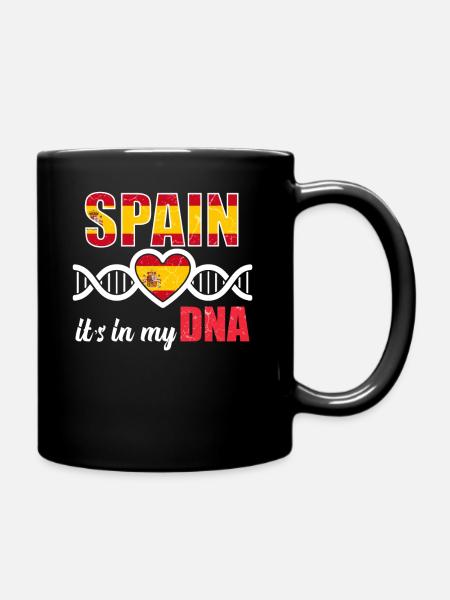 Spanien Spanier - Tasse einfarbig - Schwarz