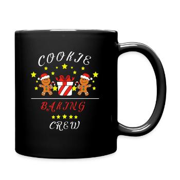 Christmas Baking Équipe Gingerbread Man - Mug uni - noir - Droite