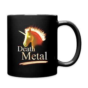 Death Metal - Full Colour Mug - black - Right