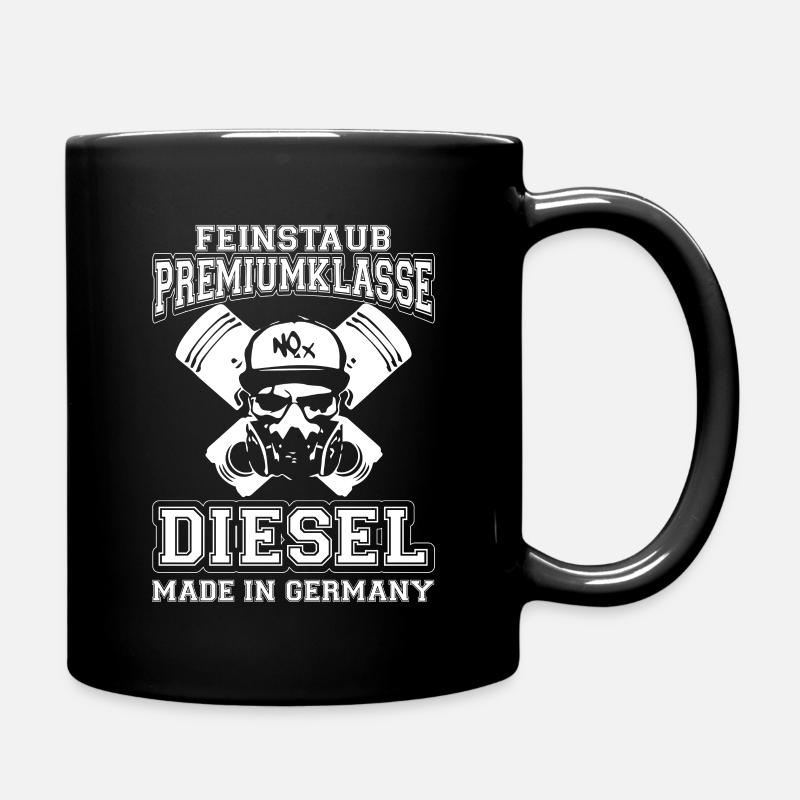 Diesel Power Dieselpower - Tasse einfarbig - Schwarz