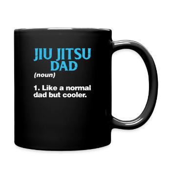 Cadeau de la fête des pères Jiujitsu père Jiu Jitsu Dad - Mug uni - noir - Droite
