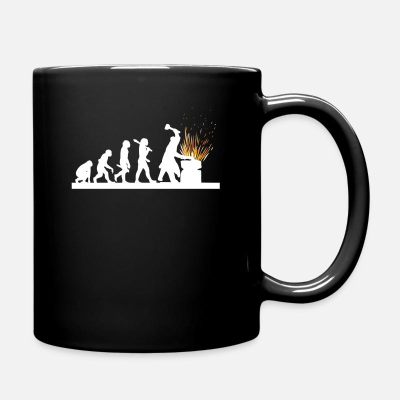 Evolution du forgeron - Mug uni - noir