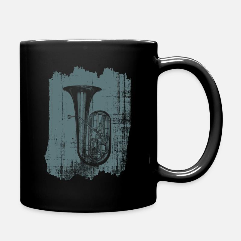 Tuba Instrument - Mug uni - noir
