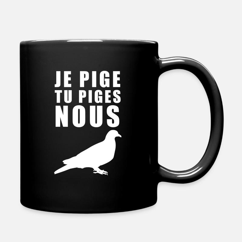 Nous pigeon - Mug uni - noir