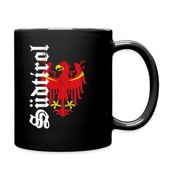 Tyrol du Sud - Mug uni - noir - Droite
