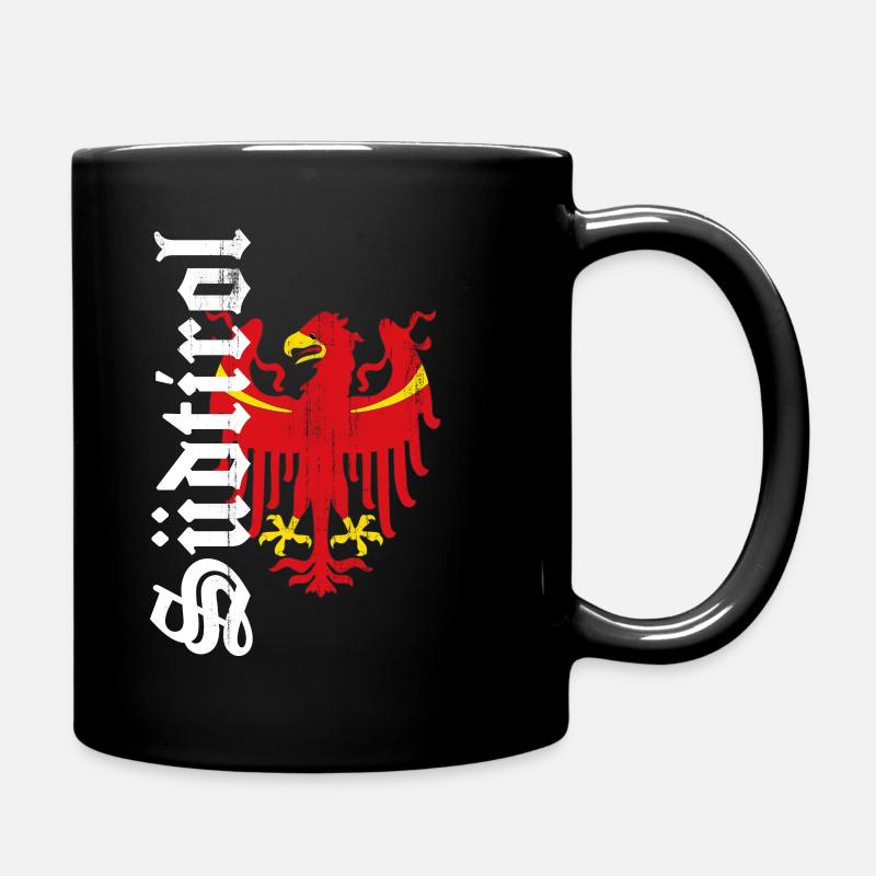 Südtirol - Tasse einfarbig - Schwarz