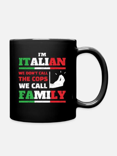 Famille mafia italienne - Mug uni - noir