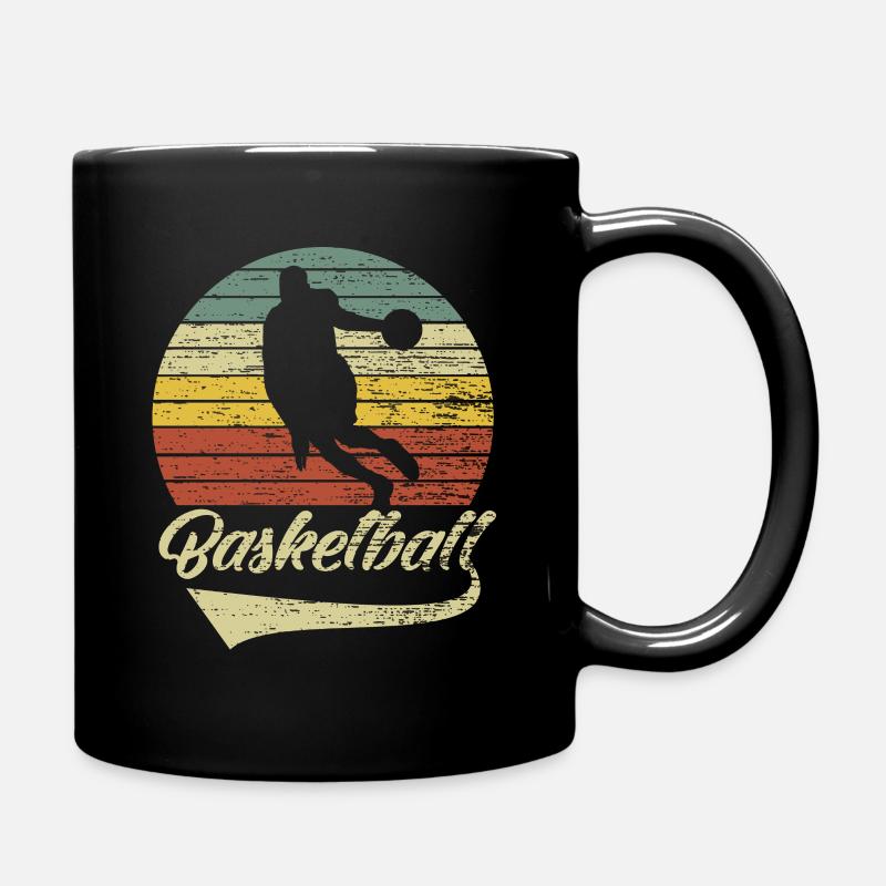 Cadeau de club d'athlète de basket-ball - Mug uni - noir