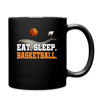 Basketball Basketballer Basketball Player Gift - Full Colour Mug - black - Right
