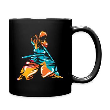 Iaido - Mug uni - noir - Droite