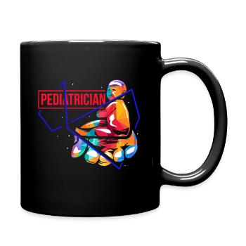 Pédiatre - Mug uni - noir - Droite