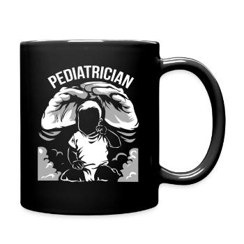 Pédiatre - Mug uni - noir - Droite