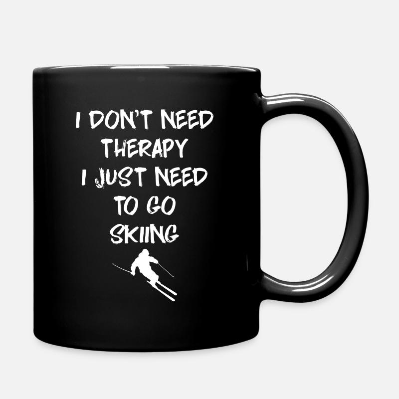 Ski Ski Ski Ski Ski Ski Berg - Mug uni - noir