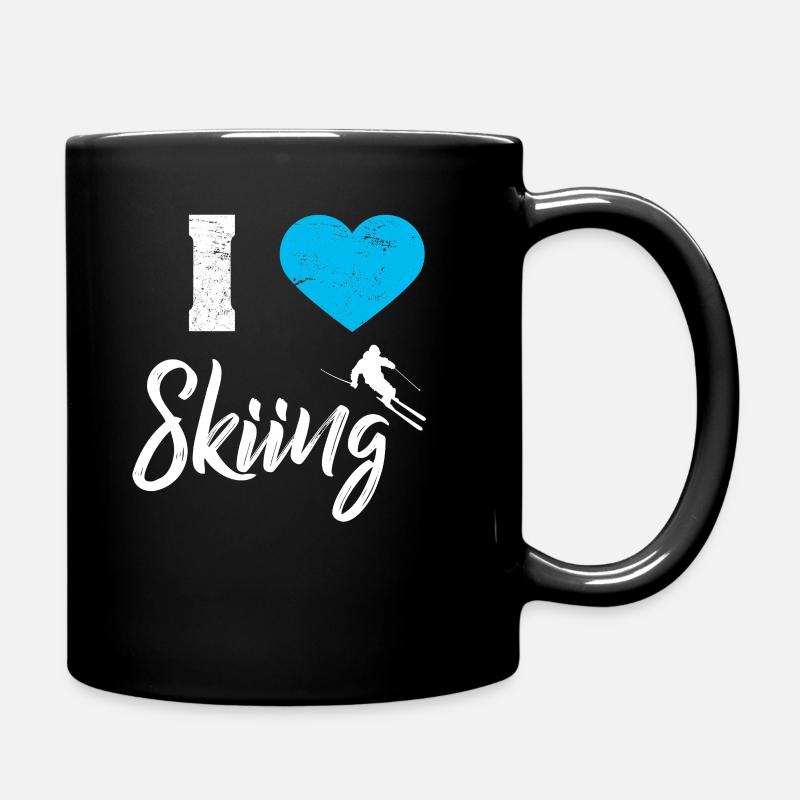 Ski Ski Ski Ski Ski Ski Berg - Mug uni - noir