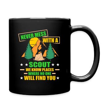 scout - Mug uni - noir - Droite