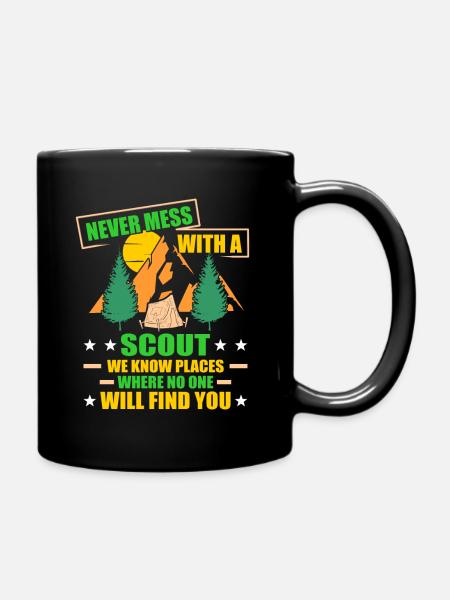 scout - Full Colour Mug - black