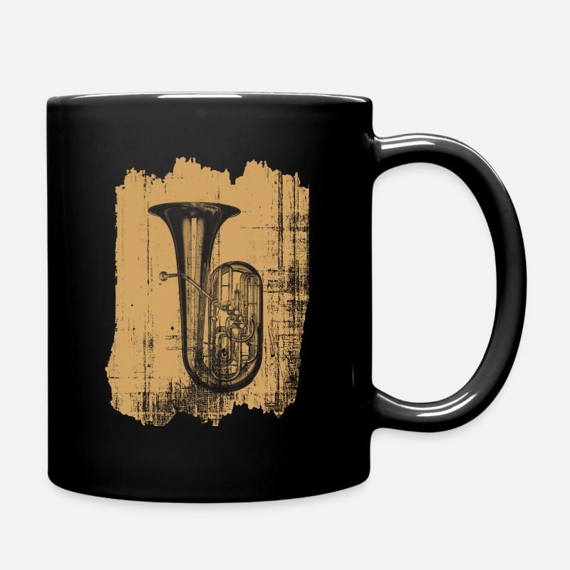 Tuba - Tasse einfarbig - Schwarz
