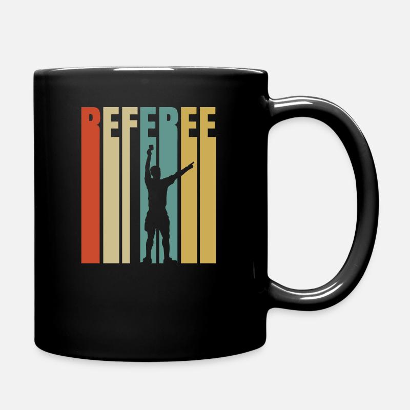 Schiedsrichter - Tasse einfarbig - Schwarz