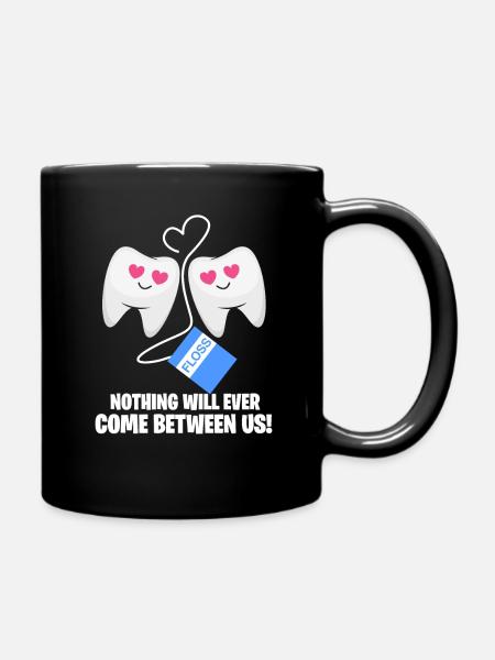 dents - Mug uni - noir