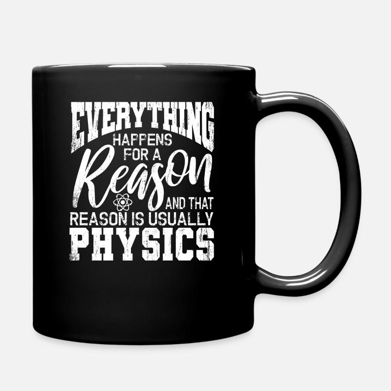 Physik - Tasse einfarbig - Schwarz