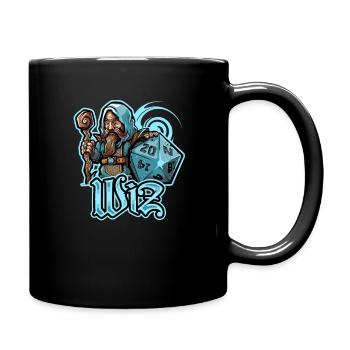 Rollenspiel-Assistent - Tasse einfarbig - Schwarz - Rechts