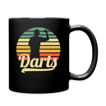 darts - Full Colour Mug - black - Right