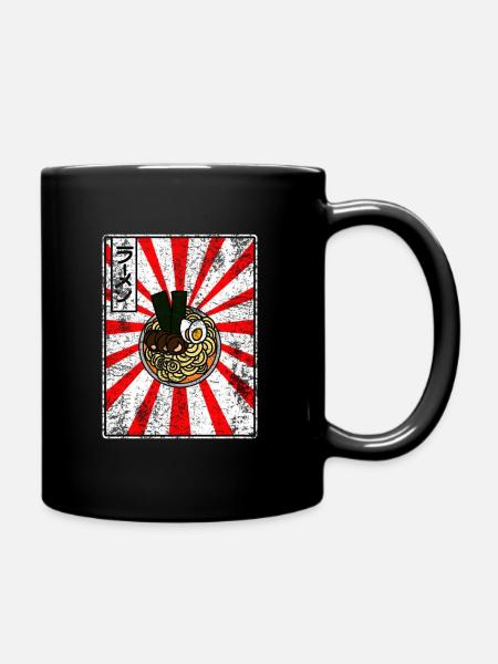 Ramen foodie - Full Colour Mug - black