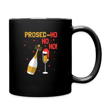 Prosecco de Noël Ho Ho Ho - Mug uni - noir - Droite