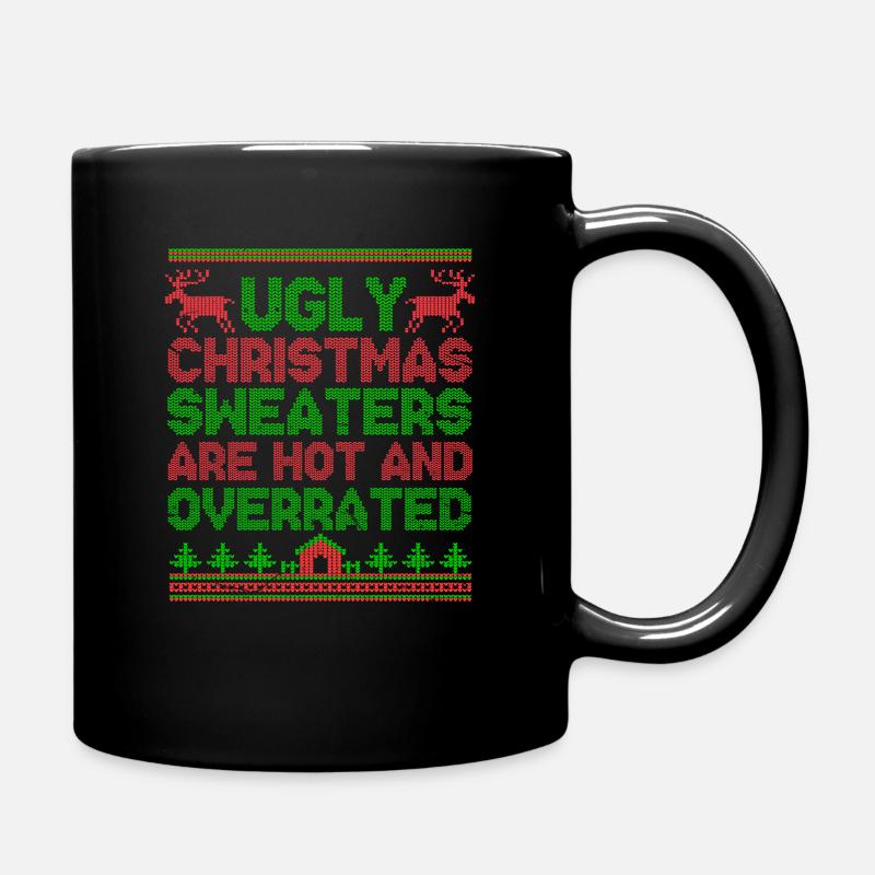 Ugly Christmas - Mug uni - noir