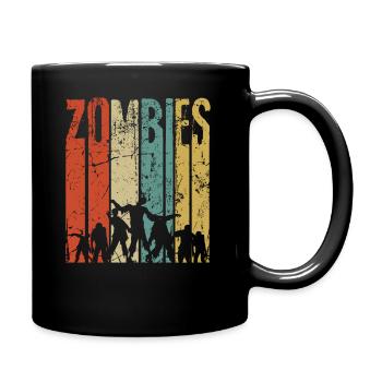 zombi - Mug uni - noir - Droite