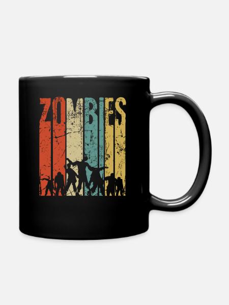 zombie - Full Colour Mug - black