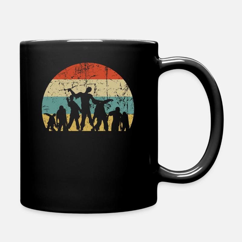 Zombie - Tasse einfarbig - Schwarz