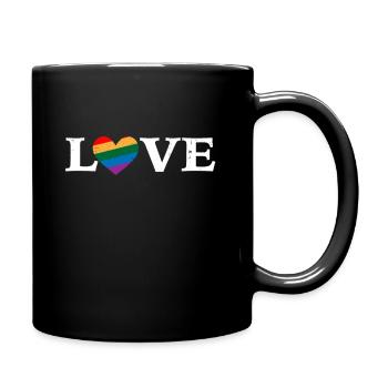 Gay Pride Gift - Full Colour Mug - black - Right
