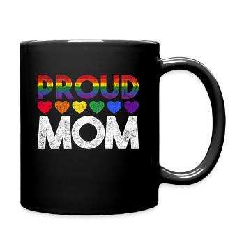 LGBT Mama - Tasse einfarbig - Schwarz - Rechts