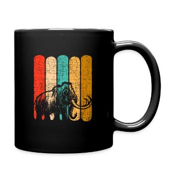 Mammouth - Mug uni - noir - Droite