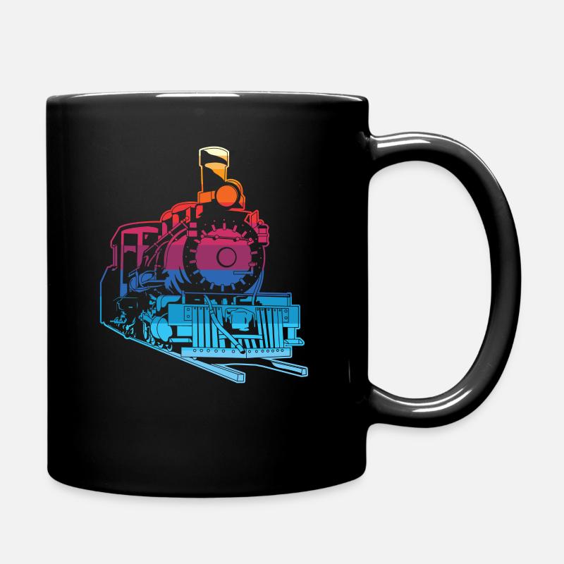 Train trains train modèle - Mug uni - noir