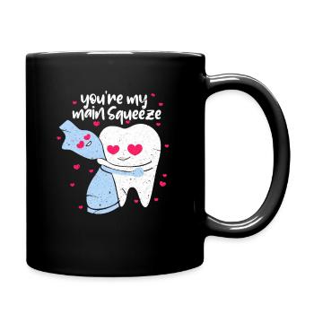 Dentist Tooth Dentist Teeth Dentist Gift - Full Colour Mug - black - Right