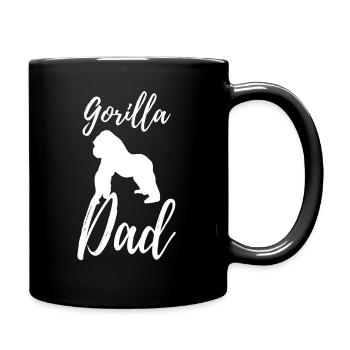gorilla - Full Colour Mug - black - Right