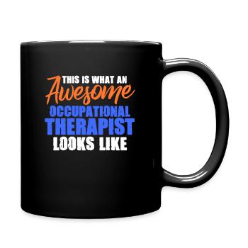 Occupational Therapist Occupational Therapy Therapist Gift - Full Colour Mug - black - Right