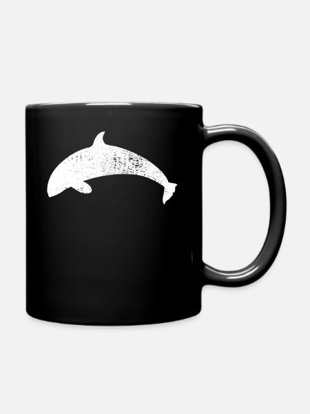 Orca - Tasse einfarbig - Schwarz