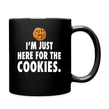 Cookie Cookie Cookies Bake Christmas Gift - Full Colour Mug - black - Right
